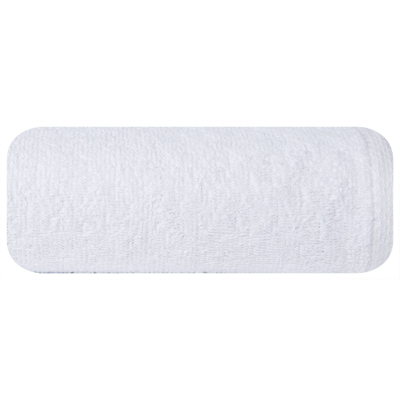 Ręcznik kąpielowy biały GŁADKI 1z bawełny 70x140 cm Eurofirany o gramaturze 400 g/m2 Eurofirany