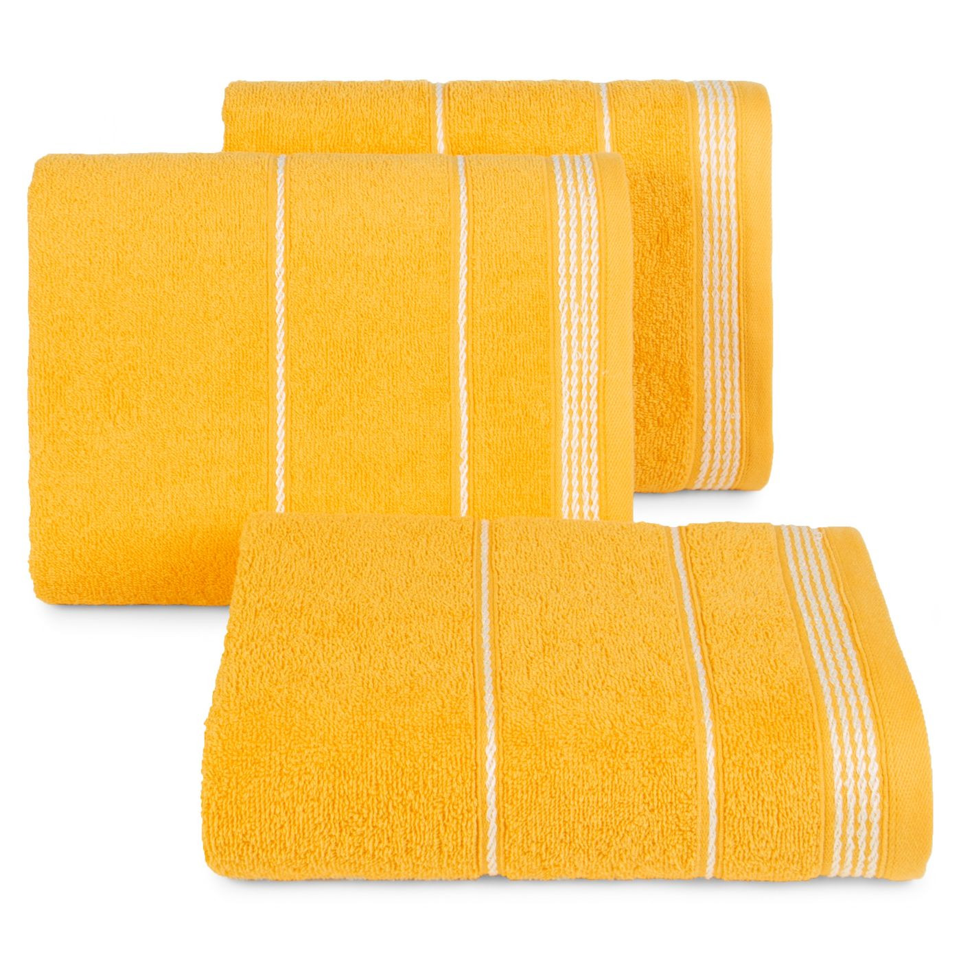 Ręcznik z bawełny ze sznurkowym zdobieniem 50x90cm