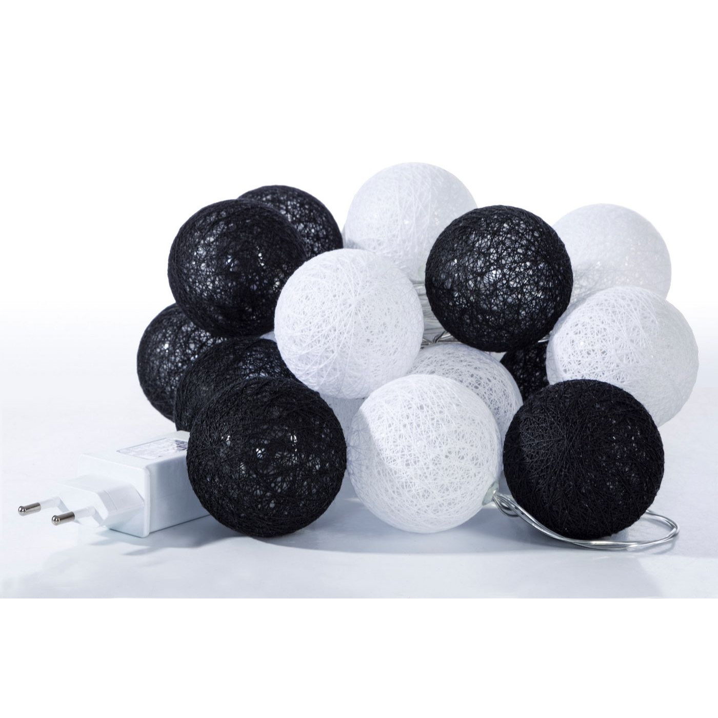 Girlanda świetlna cotton balls 385 cm 20 żarówek