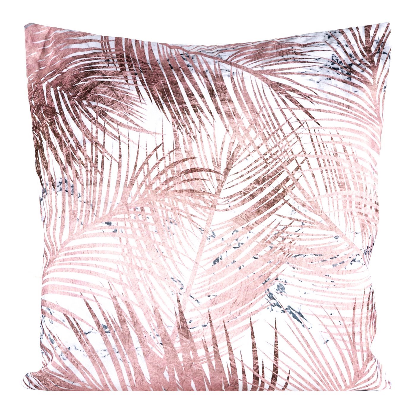 Poszewka dekoracyjna na poduszkę 45 x 45 kolor różowy