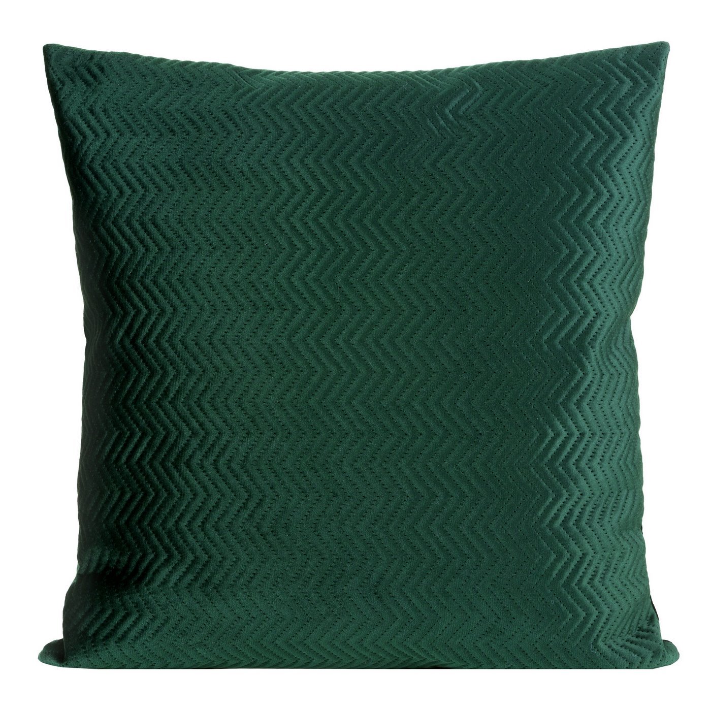 Poszewka dekoracyjna na poduszkę 45 x 45 kolor c.zielony