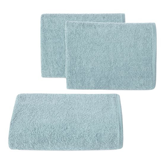 Ręcznik kąpielowy miętowy z bawełny Eurofirany - 70 x 140 cm