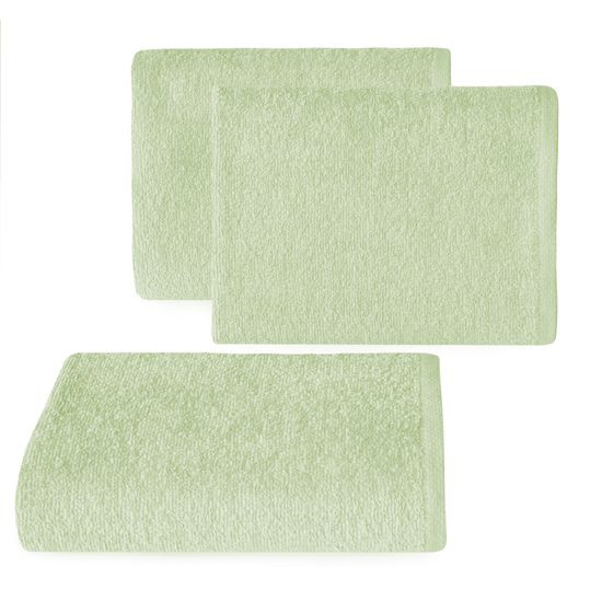 Ręcznik kąpielowy zielony z bawełny Eurofirany - 70 x 140 cm - zielony