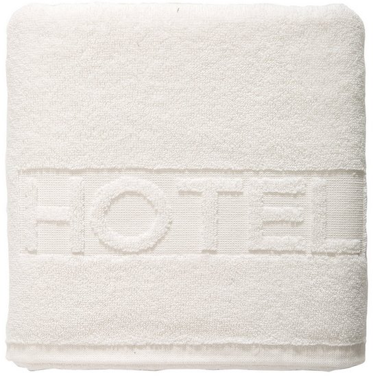HOTEL 3 BIAŁY RĘCZNIK KĄPIELOWY ANTYBAKTERYNY 50x100 cm EUROFIRANY - 50 x 100 cm - biały