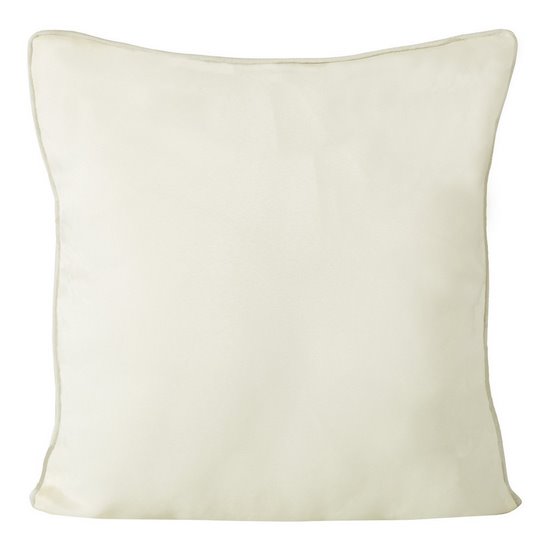 ANTYD GŁADKA POSZEWKA OZDOBNA OXFORD KREMOWA 50x50cm - 50 x 50 cm - kremowy
