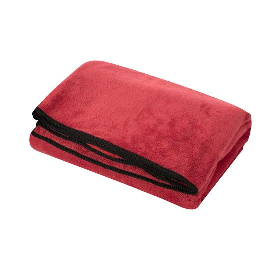Ręcznik plażowy IGA szybkoschnący Eurofirany - 80 x 160 cm - czerwony