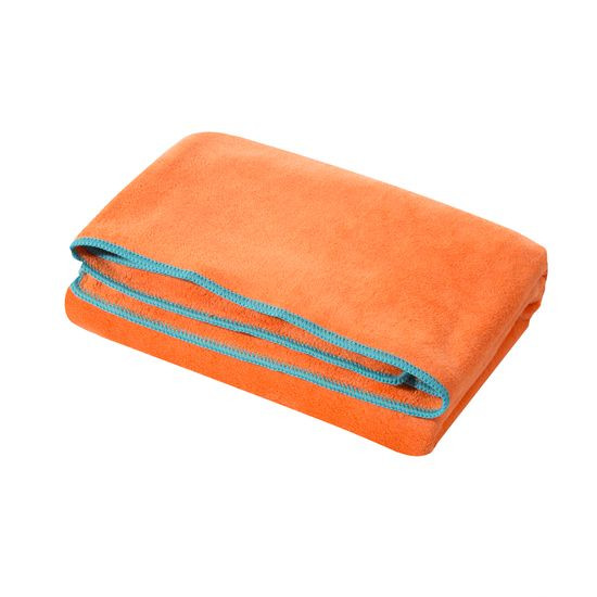 Ręcznik plażowy IGA szybkoschnący Eurofirany - 80 x 160 cm - pomarańczowy