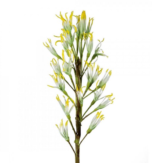 Sztuczny kwiat dekoracyjny żółty Eurofirany - 70 cm - żółty