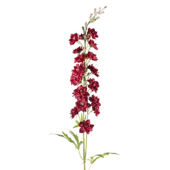 Sztuczny kwiat dekoracyjny czerwony Eurofirany - 85 cm - czerwony