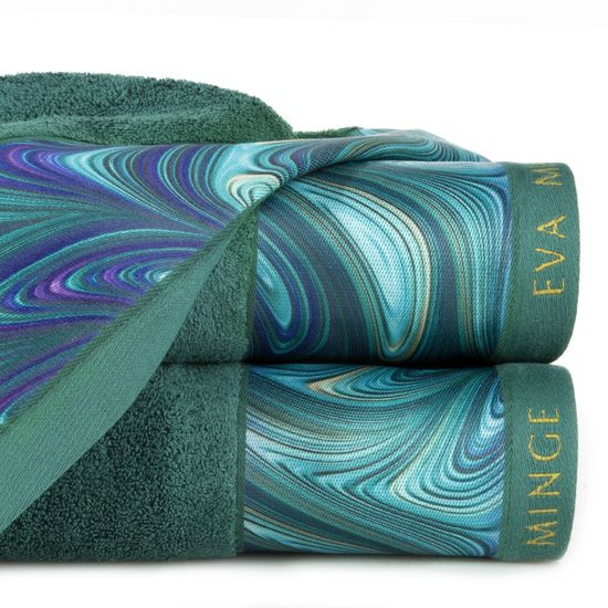 Ręcznik Altai Eurofirany Premium 50x90  - 50 X 90 cm - turkusowy