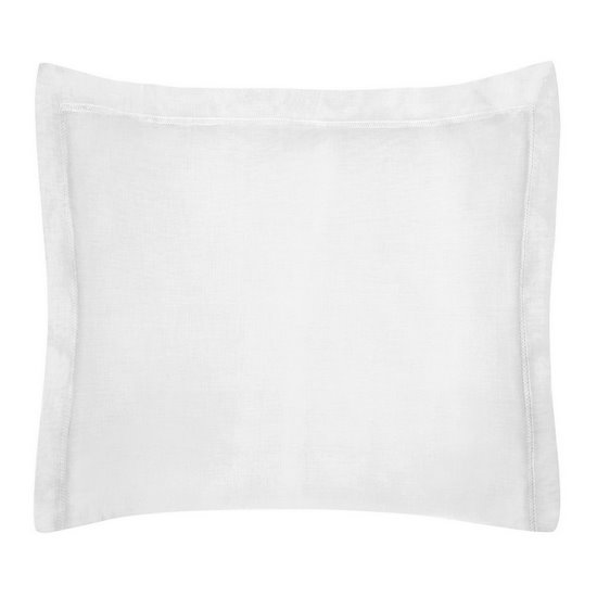 Poszewka na poduszkę biała NOVA COLOUR z błyszczącej bawełny 70x80 cm Eurofirany - 70 x 80 cm - biały