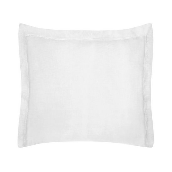 Poszewka na poduszkę biała NOVA COLOUR z błyszczącej bawełny 50x60 cm Eurofirany - 50 x 60 cm - biały