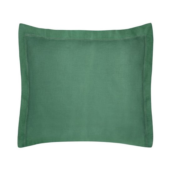 Nova Colour ciemna zielona bawełniana poszewka na poduszkę do spania 50x60 cm Eurofirany - 50 x 60 cm - butelkowy zielony