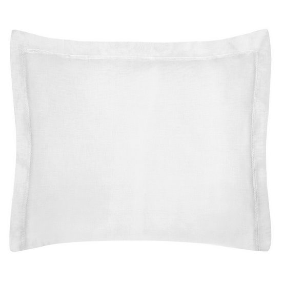 Poszewka na poduszkę biała NOVA COLOUR z błyszczącej bawełny 70x90 cm Eurofirany - 70 x 90 cm - biały