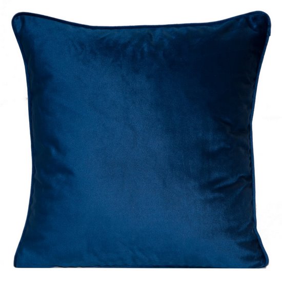 Poszewka ozdobna granatowa SIBEL welwetowa z kolekcji Pierre Cardin 45x45 cm Eurofirany Poszewka ozdobna granatowa SIBEL welwetowa z kolekcji Pierre Cardin 45x45 cm Eurofirany - 45 x 45 cm