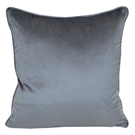 Poszewka ozdobna srebrna SIBEL welwetowa z kolekcji Pierre Cardin 45x45 cm Eurofirany Poszewka ozdobna srebrna SIBEL welwetowa z kolekcji Pierre Cardin 45x45 cm Eurofirany - 45 x 45 cm