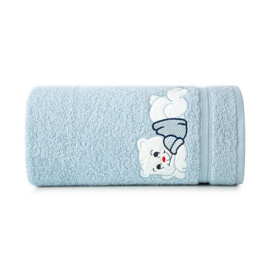 BABY 39 bawełniany ręcznik dla dziecka Eurofirany - 30 x 50 cm - niebieski