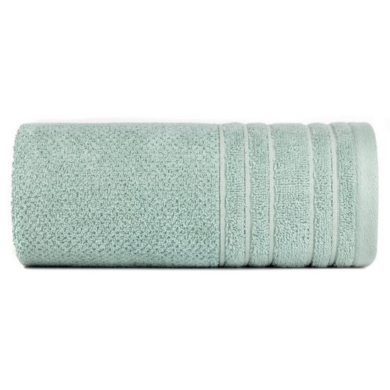 Ręcznik łazienkowy GLORY 3 z błyszczącą bordiurą Eurofirany - 30 x 50 cm - miętowy