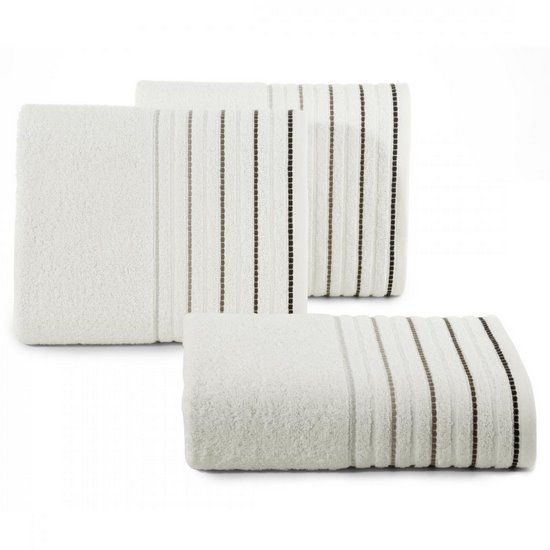 IZA klasyczny kremowy ręcznik kąpielowy z bawełny 50 x 90 cm DESIGN 91 IZA klasyczny kremowy ręcznik kąpielowy z bawełny 50 x 90 cm DESIGN 91 - 50 x 90 cm