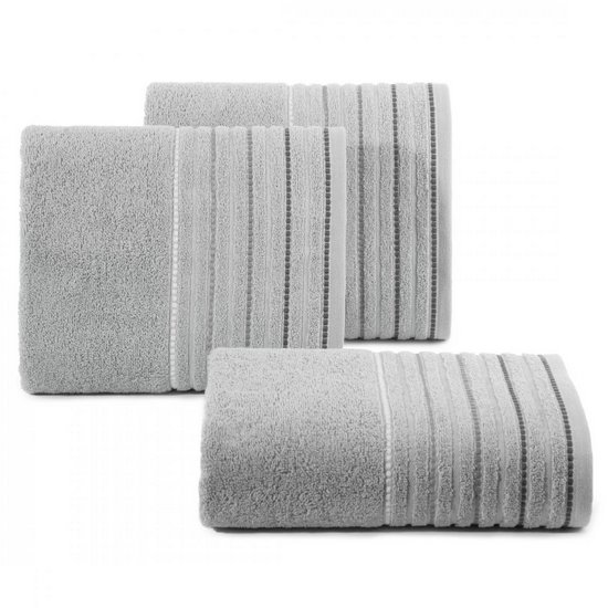 IZA klasyczny stalowy ręcznik kąpielowy z bawełny 50 x 90 cm DESIGN 91 IZA klasyczny stalowy ręcznik kąpielowy z bawełny 50 x 90 cm DESIGN 91 - 50 x 90 cm