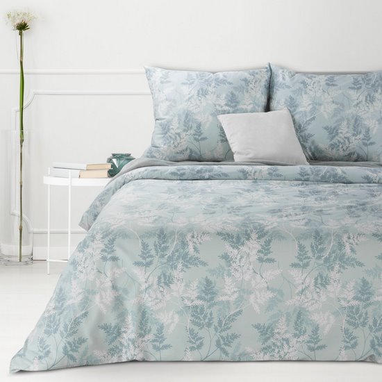 Komplet pościeli SARA 12 miętowy z bawełny renforce deluxe 220x200 cm, 2x 70x80 cm Eurofirany Komplet pościeli SARA 12 miętowy z bawełny renforce deluxe 220x200 cm, 2x 70x80 cm Eurofirany - 220 x 200 cm