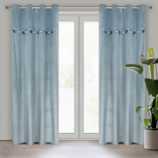 Zasłona dziecięca welwetowa CAR granatowa z aplikacją w samochody 140x250 cm Eurofirany Zasłona dziecięca welwetowa CAR granatowa z aplikacją w samochody 140x250 cm Eurofirany - 140 x 250 cm