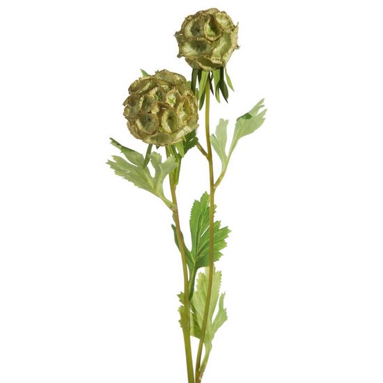 Kwiat sztuczny dekoracyjny zielony Eurofirany - ∅ 6 x 50 cm - zielony