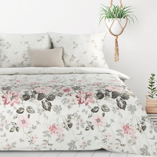 LEA 5 KOMPLET POŚCIELI BAWEŁNIANEJ Z POLIESTREM Z MOTYWEM BARWNYCH KWIATÓW 160X200 cm DESIGN 91 LEA 5 KOMPLET POŚCIELI BAWEŁNIANEJ Z POLIESTREM Z MOTYWEM BARWNYCH KWIATÓW 160X200 cm DESIGN 91 - 160 x 200 cm