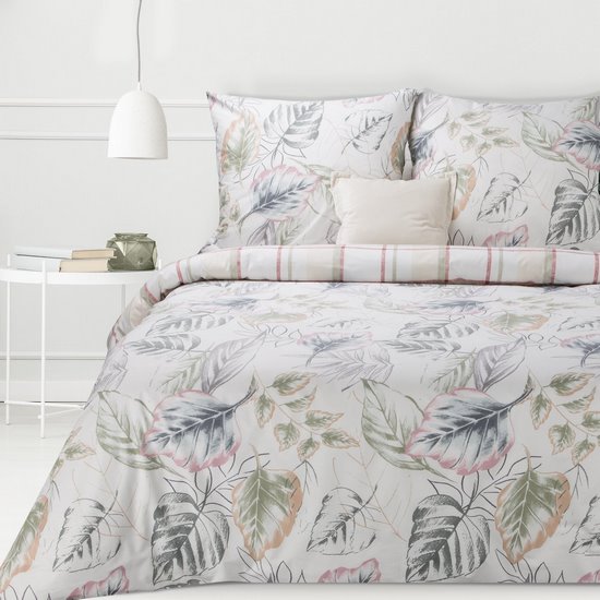 Komplet pościeli SARA 26 dwustronny z bawełny renforce deluxe 160x200 cm, 2x 70x80 cm Eurofirany Komplet pościeli SARA 26 dwustronny z bawełny renforce deluxe 160x200 cm, 2x 70x80 cm Eurofirany - 160 x 200 cm