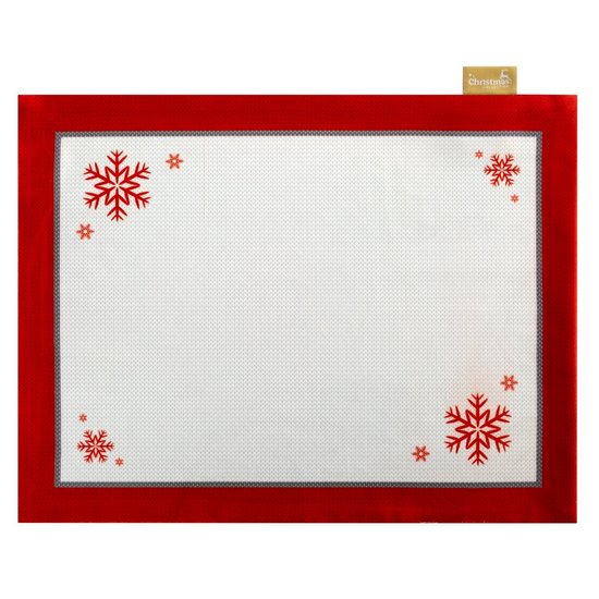 Noel welwetowa podkładka świąteczna z motywem skandynawskim 30x40 cm Eurofirany Noel welwetowa podkładka świąteczna z motywem skandynawskim 30x40 cm Eurofirany - 30 x 40 cm