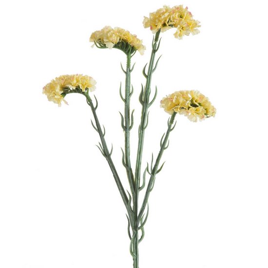Kwiat sztuczny dekoracyjny ZATRWIAN żółty Eurofirany - 64 cm - żółty