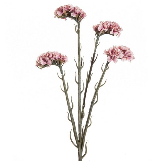 Kwiat sztuczny dekoracyjny ZATRWIAN różowy Eurofirany - 64 cm - różowy