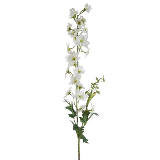 Kwiat sztuczny dekoracyjny OSTRÓŻKA kremowy Eurofirany - 80 cm - kremowy
