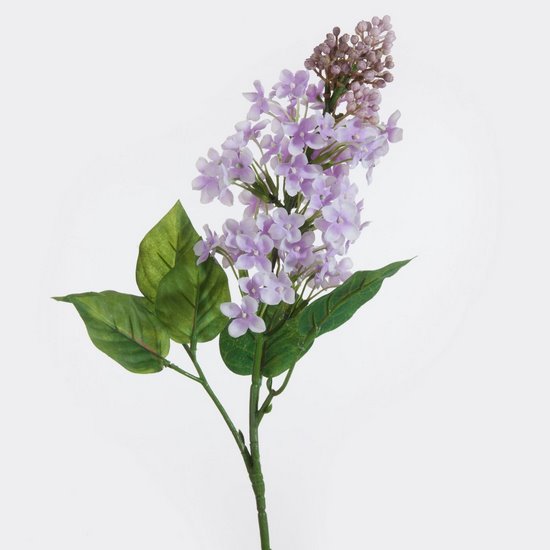 Kwiat sztuczny dekoracyjny BEZ LILAK jasnofioletowy Eurofirany - 63 cm - jasnofioletowy