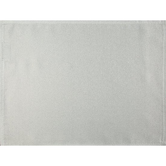 Komplet 4 szt. serwetek EDNa zdobionych subtelnym błyszczącym wzorem, PLAMOODPORNE Eurofirany - 30 x 40 cm - biały