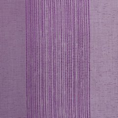 Firana dekoracyjna fioletowa w pionowe paski 140x250 cm na przelotkach Eurofirany - 140 x 250 cm - fioletowy 3
