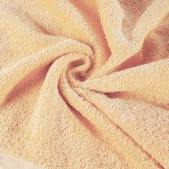 Gładki ręcznik kąpielowy z bawełny Eurofirany - 70 x 140 cm - beżowy 9