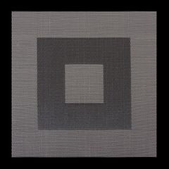 Kwadratowa podkładka stołowa czarna 35x35 cm - 35 X 35 cm - czarny/szary 1