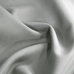 Zasłona gotowa RITA długa stalowa z matowej  gładkiej tkaniny  na przelotkach 140x250 cm EUROFIRANY - 140 x 250 cm - stalowy 4