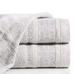 Ręcznik Leo Eurofirany Premium 30x50 srebrny - 30 X 50 cm - srebrny 1