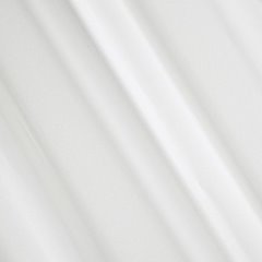 Zasłona gotowa RITA długa biała z matowej  gładkiej tkaniny  na przelotkach 140x250 cm EUROFIRANY - 140 x 250 cm - biały 2