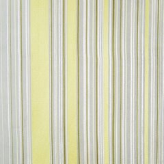 Kremowa zasłona w limonkowe paski na taśmie marszczącej 140x250 cm - 140 x 250 cm - jasnozielony 2
