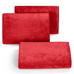Ręcznik AMY czerwony szybkoschnący z mikrofibry Eurofirany - 50 x 90 cm - czerwony 1