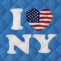 Narzuta młodzieżowa dwustronna motyw nowojorski biały+niebieski 170x200cm - 170 x 210 cm - niebieski 8