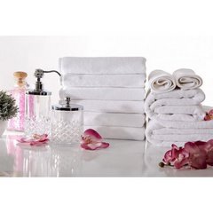 Klasyczny ręcznik hotelowy z wysokiej jakości bawełny frotte Eurofirany - 50 x 100 cm - biały 4
