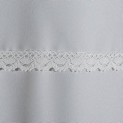 Zasłona LILIA z koronką Eurofirany - 140 x 250 cm - biały 3