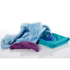 Ręcznik AMY sportowy, szybkoschnący z mikrofibry Eurofirany - 30 x 30 cm - niebieski 8