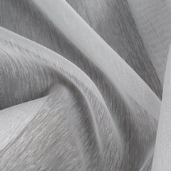 Firana z białej etaminy o strukturze deszczyku Rebecca na przelotkach 350x250 cm Eurofirany - 350 x 250 cm - biały 4
