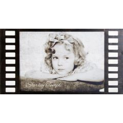 Obraz SHIRLEY czarno - biały Eurofirany - 60 x 1 x 30 cm - czarny 1