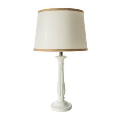 Lampa dekoracyjna ecru 55 cm - ∅ 28 X 55 cm - kremowy 2